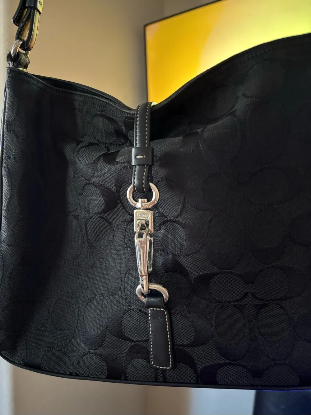 Coach Clip Hampton Shoulder Bag